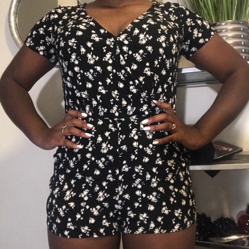 Black and White romper
